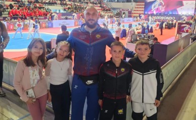 JEDINI IZ REPUBLIKE SRPSKE Teakwando klub "Jopa" iz Biljeljine na Evropskom prvenstvu u Tirani