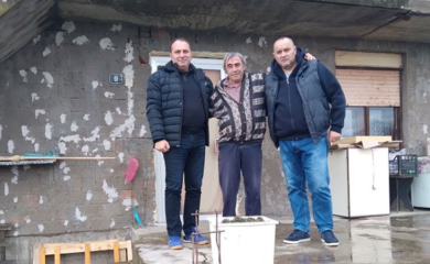 Pomoć u obnovi kuće borcu iz Seferovaca