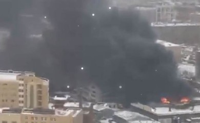 Izbio veliki požar na sjeveru Moskve