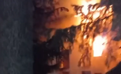 Pogledajte kako je izgledala akcija gašenja požara u hotelu na Vlašiću