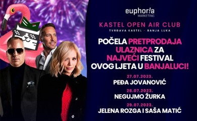 Počela pretprodaja ulaznica za najveći festival ovog ljeta u Banjaluci!
