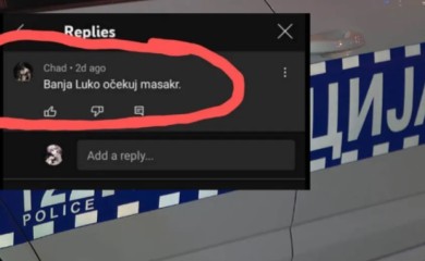 Strašna prijetnja, saslušan otac maloljetnika: “Banja Luko očekuj masakr”