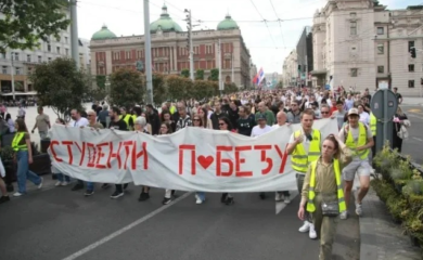 U Beogradu održan studentski protest “(Ne) bojte se, i dalje smo tu”