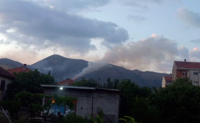 "Borimo se" Vatra STIGLA BLIZU KUĆA, požar kod Trebinja gasi helikopter MUP