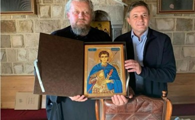 Piksi posjetio Ostrog i dobio blagoslov pred Svjetsko prvenstvo