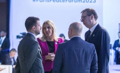 Cvijanović u Parizu sa liderima regiona: Razgovarala sa Vučićem, Milatovićem i Kovačevskim