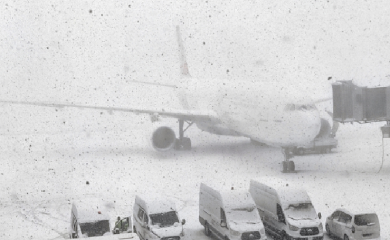 Aerodrom u Mančesteru zatvoren zbog jakog snijega