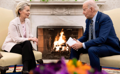 Fon der Lajen i Bajden nakratko razgovarali o dijalogu Beograda i Prištine
