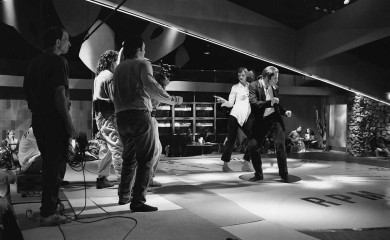 Rasplesani Tarantino iza kamera (VIDEO)