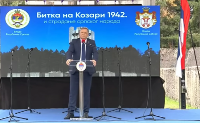 Dodik: Kozara je simbol svih srpskih stradanja