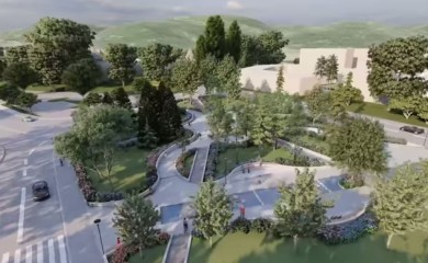 Kako će izgledati najveći kružni tok u Banjaluci i park sa spomenikom Kotromaniću (VIDEO)