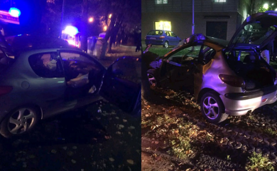 Djevojke udarile u drvo automobilom i zadobile teške povrede