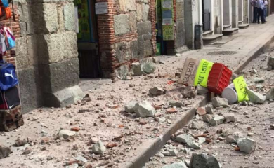 Snažan zemljotres pogodio Meksiko