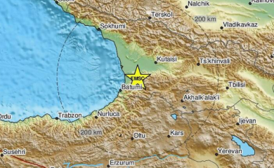 I danas registrovana tri zemljotresa u Gruziji