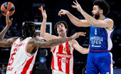 NISU “POMOGLI” PARTIZANU: Zvezda poražena u Istanbulu sa 45 poena razlike