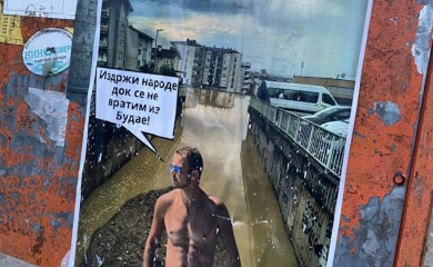 “Izdrži narode dok se ne vratim iz Budve”: Naselja oblijepljena fotošopiranim plakatima sa Stanivukovićem u "gro planu"