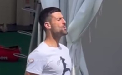 Đoković oponašao vuka: Zavijanje čuo cijeli Vimbldon (VIDEO)