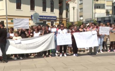 Protesti u Gradačcu: "Sistem se mora promijeniti"