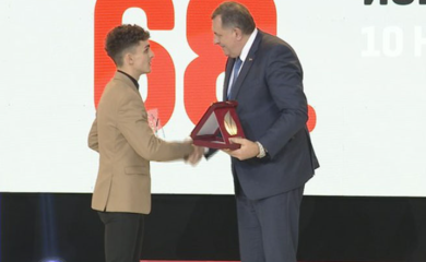 Pavle Dujaković najbolji sportista Republike Srpske