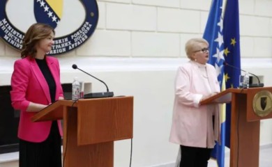 Turković s Fajon: Dobri odnosi Slovenije i BiH, mogućne proširenje trgovinske razmjene