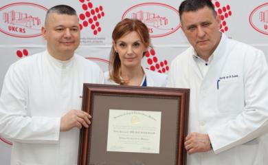 UKC RS dobio prestižno priznanje iz Amerike