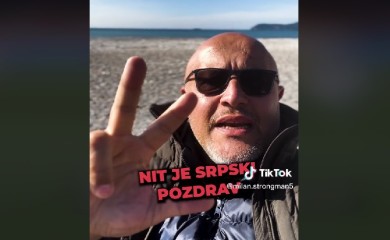 Nekadašnji najjači Srbin tvrdi da tri prsta nisu tradicionalni srpski pozdrav (VIDEO)