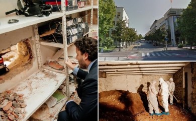 Šokantno otkriće u Crnoj Gori: Mafija prokopala tunel do sudskog depoa, otkrila ga promaja