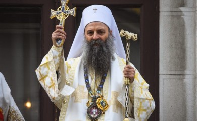Patrijarh Porfirije stigao u Pećku patrijaršiju