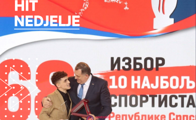 Pavle Dujaković najbolji sportista Srpske