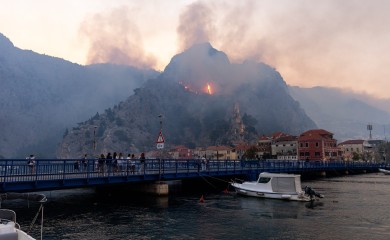 Pakao kod Omiša:  požar ostavio strašne posljedice: 36 povrijeđenih, sedam u životnoj opasnosti