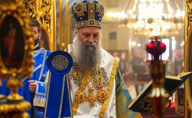 Patrijarh Porfirije: Osnivanje bokokotorske eparhije ne postoji kao tema (VIDEO)
