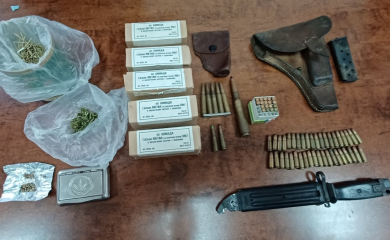 PRIJEDOR:  U pretresu pronađena opojna droga i municija