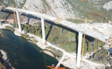 Drastično pomjeren rok za izgradnju najvećeg mosta u BiH