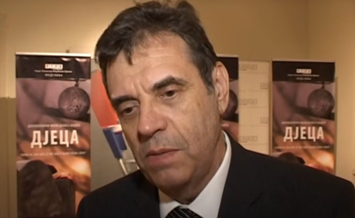 Vojislav Koštunica na protestu u Beogradu (FOTO)
