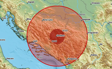 Tri zemljotresa pogodila BiH, podrhtavanje tla osjetilo se u više gradova