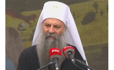 Patrijarh Porfirije: Zastava je vidljivi znak našeg jedinstva