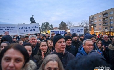 Protest u Bijeljini: "Ovo je borba za sve nas i za naše potomke"