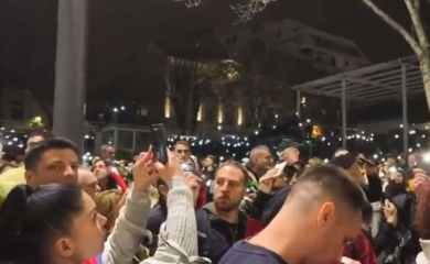 Podnose krivične prijave zbog sumnje na upotrebu zvučnog topa na protestu u Beogradu (VIDEO)