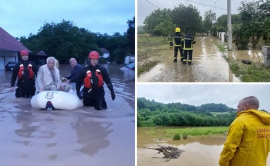 Poplave napravile haos u Srbiji, vanredno u 50 gradova i opština (VIDEO)