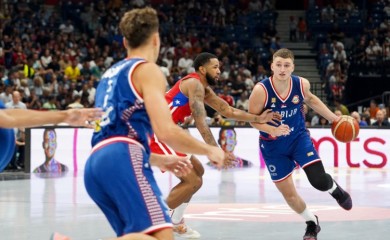 Košarkaši Srbije ubjedljivo pobijedili Portoriko u Areni, debitovao Topić