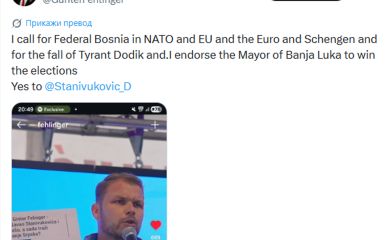 FELINGER NE ODUSTAJE: Ponovo javno podržao Stanivukovića, dok se lider PSS-a iz petnih žila pokušava distancirati od njega!