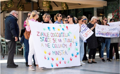 Vaspitači u Zagrebu najavili proteste