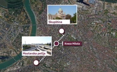 Ovo je plan kretanja građana na sedmom protestu u Beogradu