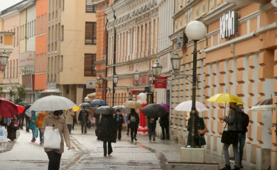 Vrijeme danas hladno sa kišom