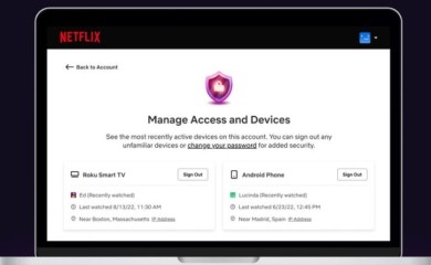 Netflix daje vlasnicima naloga mogućnost da izbace nepoželjne uređaje