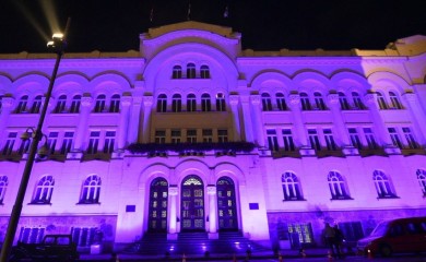 U znak podrške Gradska uprava u ljubičastoj boji