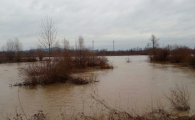 Građani zabrinuti: Vodostaj Drine u porastu, voda prijeti domaćinstvima