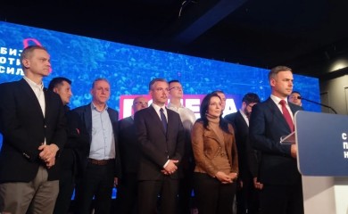 Aleksić i Tepić: Ne prihvatamo rezultate koje saopštava SNS