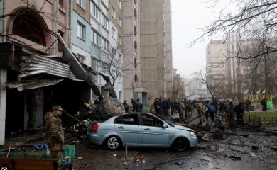 Posljednji trenuci leta u kojem je poginuo ministar unutrašnjih poslova Ukrajine VIDEO