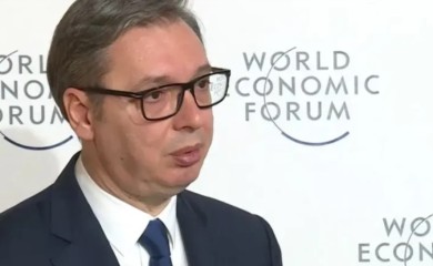 VUČIĆ u Davosu: Rezolucija Evropskog parlamenta o Kosovu i BiH čist bezobrazluk